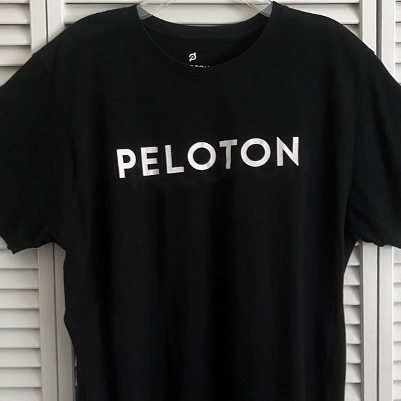 Peloton Century Club 100 short sleeve t shirt Black & White adult medium rare - Picture 2 of 12